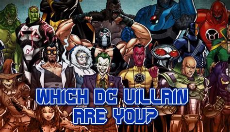 which dc villain are you quiz.